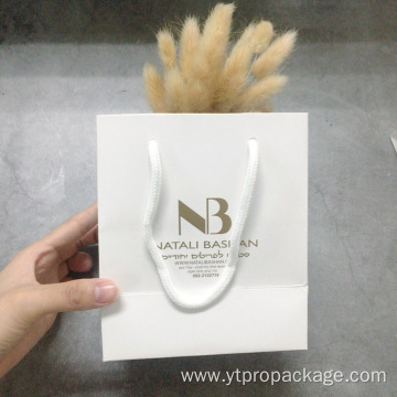 Small kraft shopping packaging paper bag